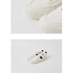 کفش اسپرت سفید مشکی 12389 - تصویر 23